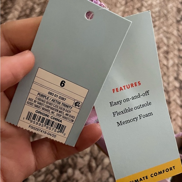 Target Pink Floral Kids Dress Shoes - Picture 3 of 3